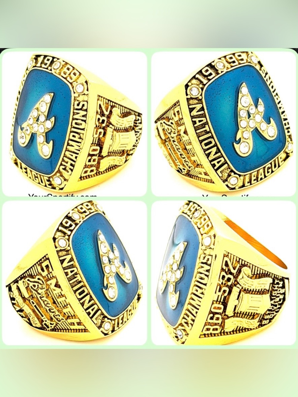 MLB / 1999 Atlanta Braves World Series championship ring